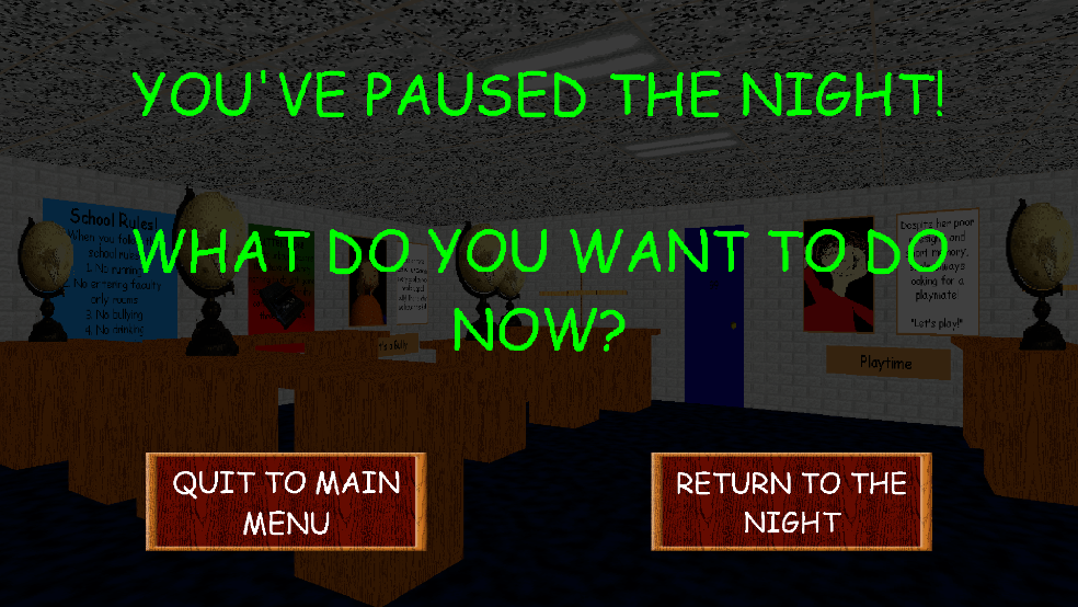 Five Nights At Baldi's Redone