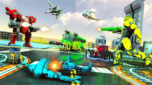 机器人变形火车高铁游戏图1
