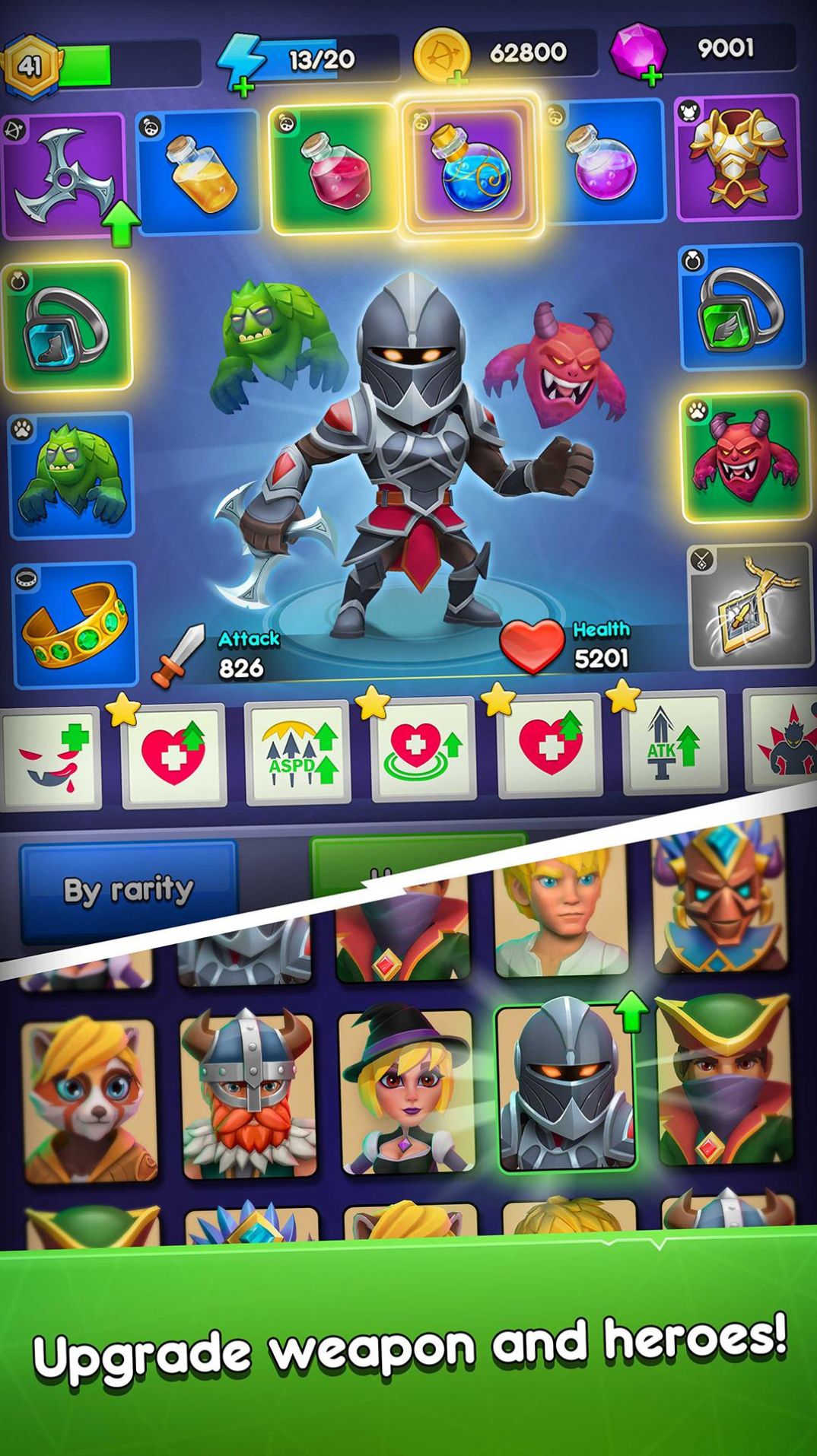 魔法弓箭手怪物岛（Magic Archer）游戏图2