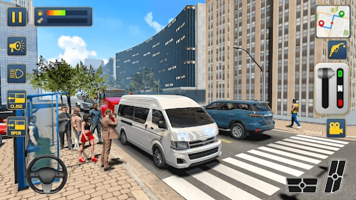 迪拜货车模拟器(Dubai Van Simulator Car Games)图1