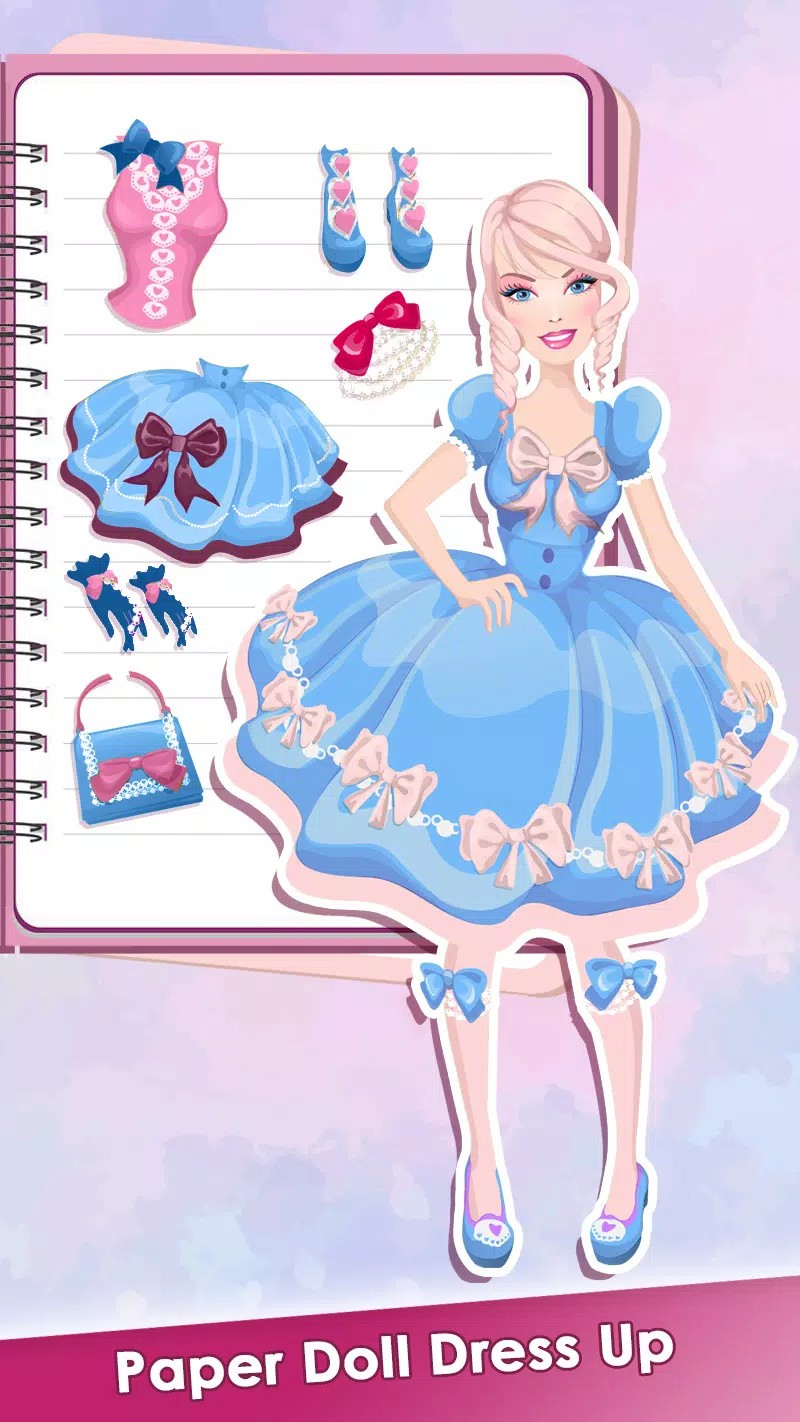 纸娃娃装扮日记游戏(Paper Doll Diary: Dress Up DIY)图3