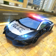 警车模拟器3D图标