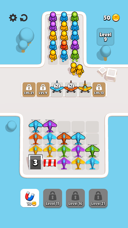 Planes Match游戏图1