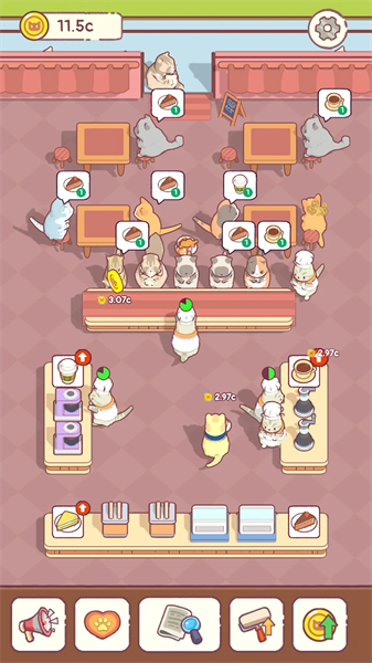 猫猫餐厅小店游戏