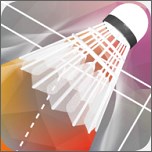 真人羽毛球3D图标