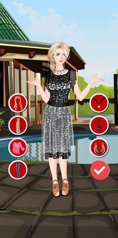 Bungalow Holiday Dress Up游戏图1