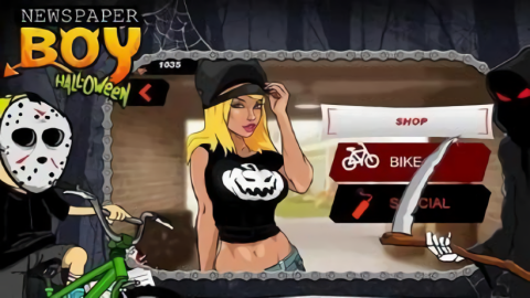 万圣节前夜（Newspaper Boy Halloween）图2