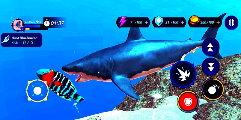 Shark Hunter Simulater游戏图2