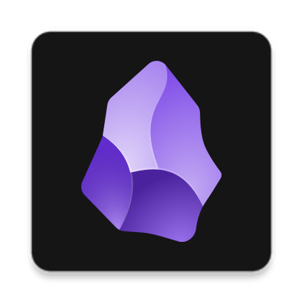 Obsidian app图标