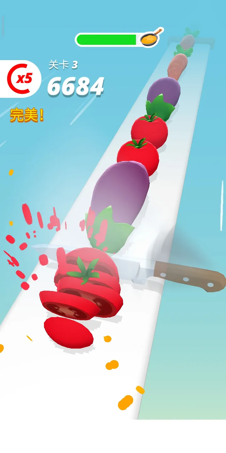 完美的切片图1