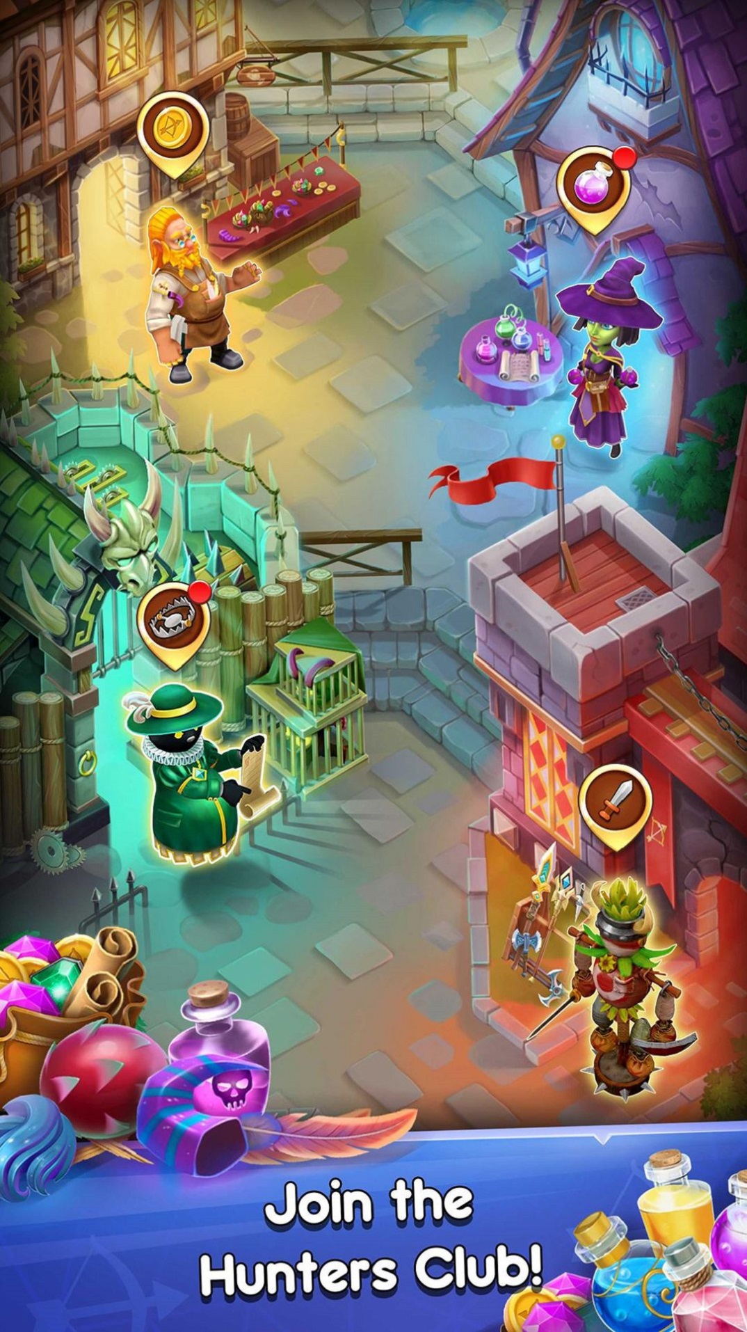魔法弓箭手怪物岛（Magic Archer）游戏图1