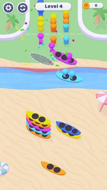 皮划艇分类（Kayak Sort）手游图3