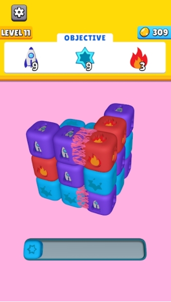 立方体堆叠匹配手游(TapMatchBuster)图3