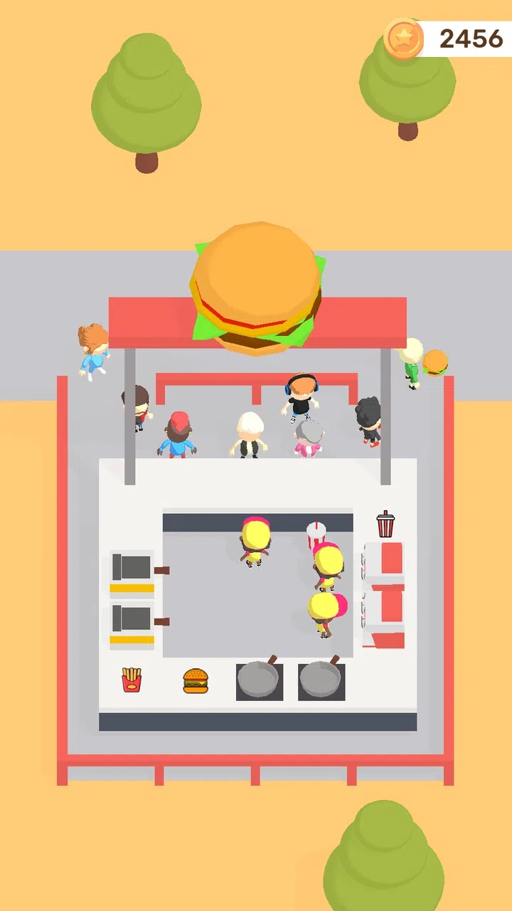 狂热食摊游戏图1