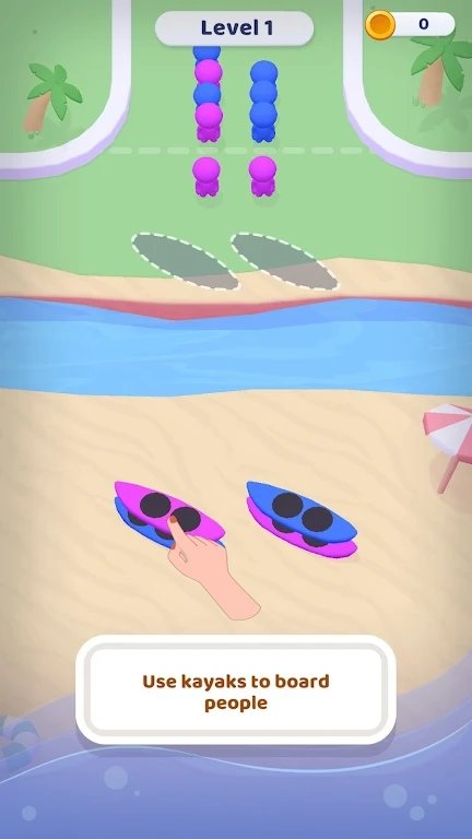 皮划艇分类（Kayak Sort）手游图1