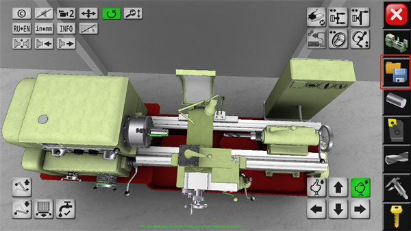 车床模拟器游戏(Lathe Simulator Lite)图2