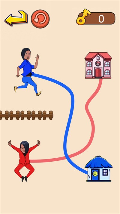火柴人画线跑酷游戏图3