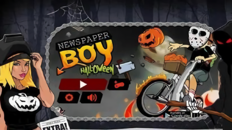 万圣节前夜（Newspaper Boy Halloween）图1