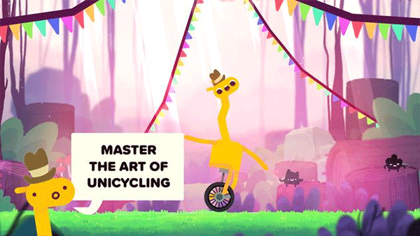 Unicycle Giraffe