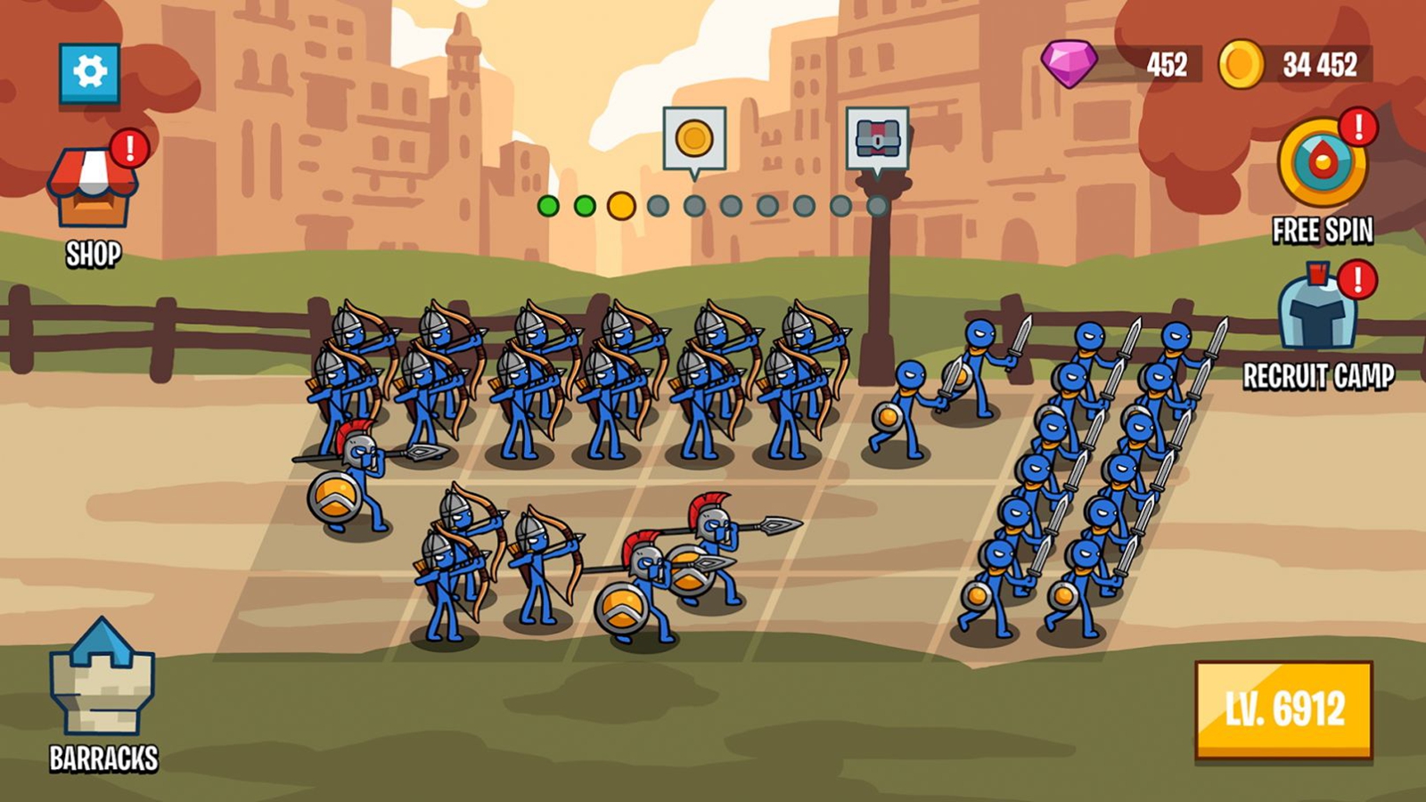 火柴人部队之战（Stick Battle）游戏图2
