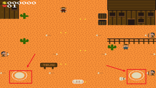 Wild Wild West Bandits游戏图2