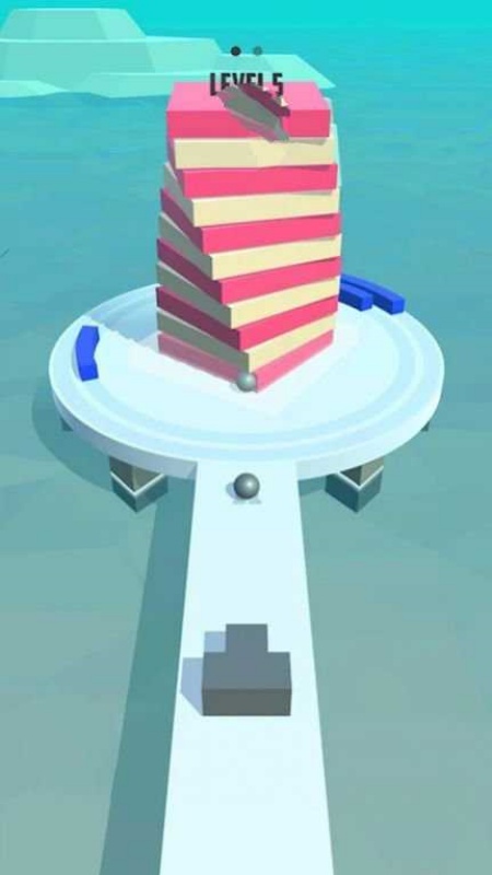 Bitcoin Stack Ball 3D游戏图1