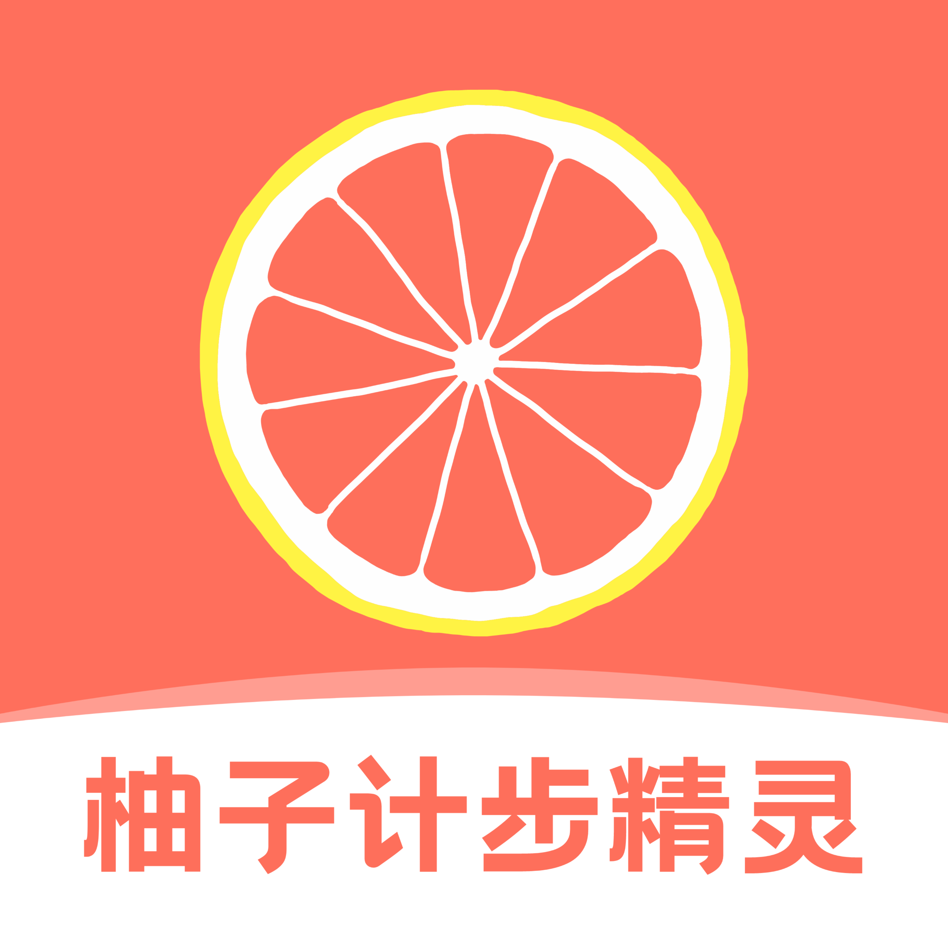 柚子计步精灵app图标