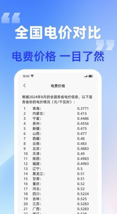 水电快查app图2