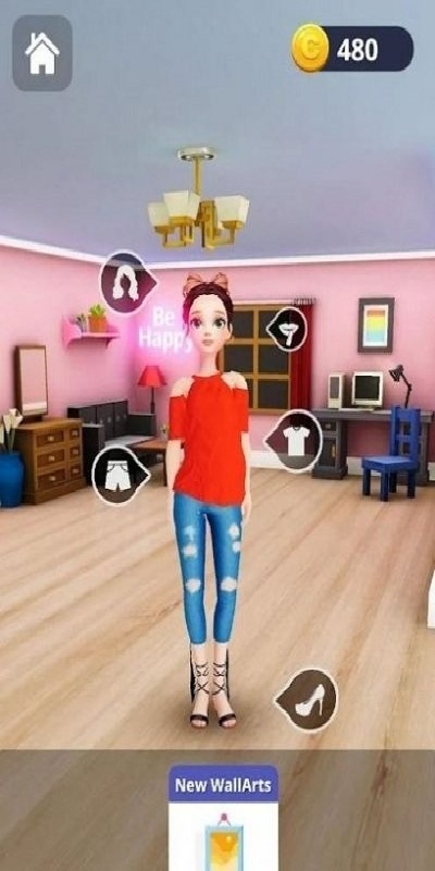 Makeover Match 3D游戏