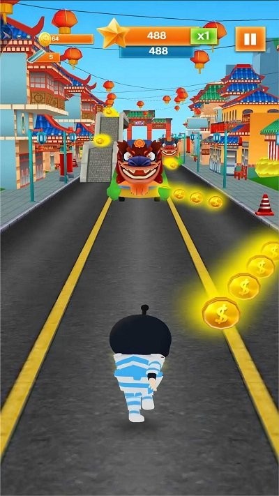 仔仔跑酷向前冲最新版