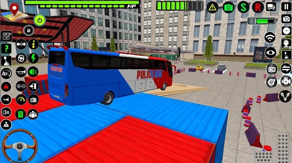 Police Bus Driving游戏