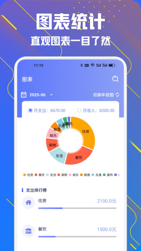 每日记账本app