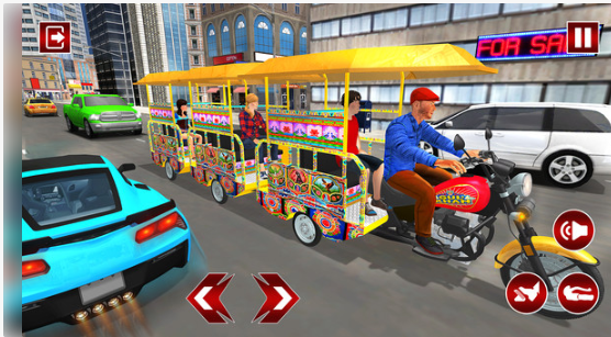 蹦蹦人力车驾驶（highway tuk tuk rickshaw）图1