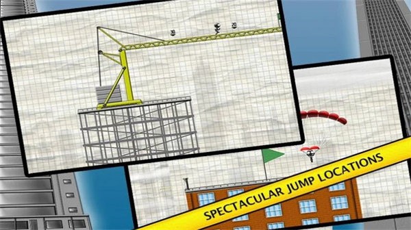 Stickman Base Jumper游戏图2