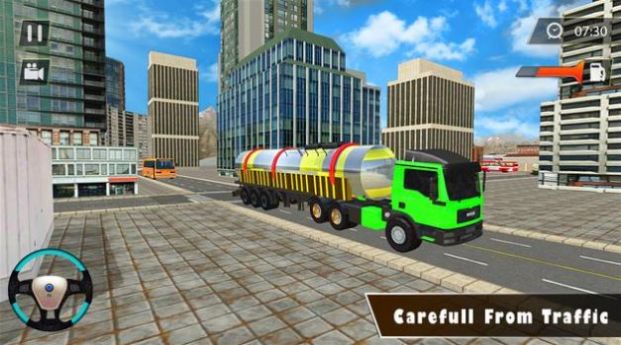 城市油罐车驾驶模拟（Liquid Oil Tanker Transport Cargo Drive Game）图2