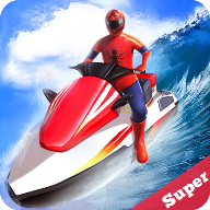 Jetski Water Racing: Superheroes League手游图标