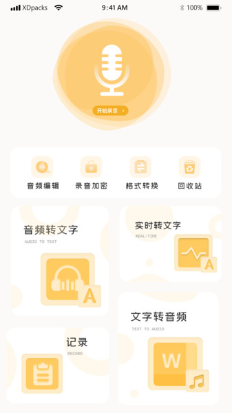 一键录屏录音转文字免费录视频app图2