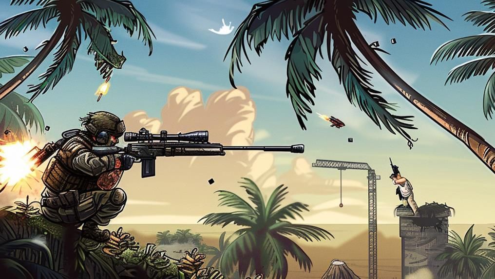 Metal Guns - Super Soldiers游戏图2