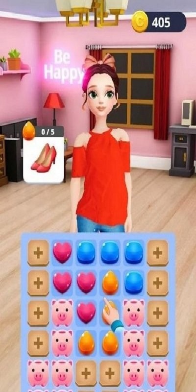 Makeover Match 3D游戏