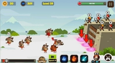 Warrior Defenders游戏图2