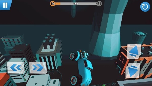 特技赛车比赛（Stunt Skill Car Race）图3