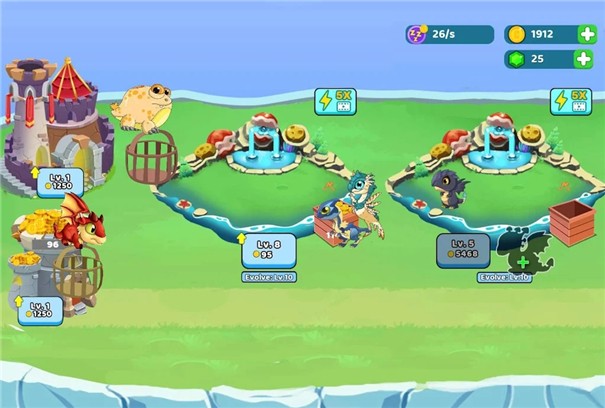 Dragon Village Tycoon游戏图2