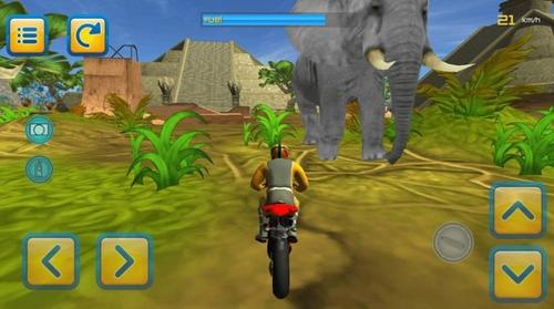 Jungle Motorbike Jumping手游图1