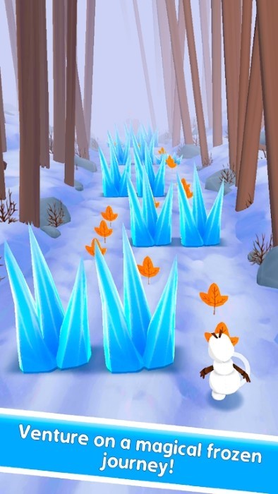 Snowman Rush游戏图2