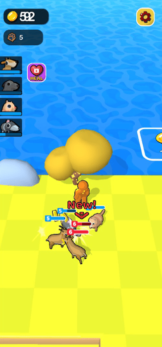 Animal Rumble游戏图1