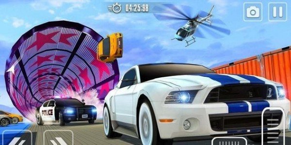 Racing Car Stunt On Impossible Track手游图3