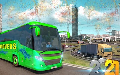 City Coach Bus Simulator 3D: New Bus Games Free手游