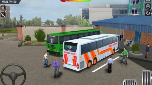 City Coach Bus Driving Sim 2游戏图3