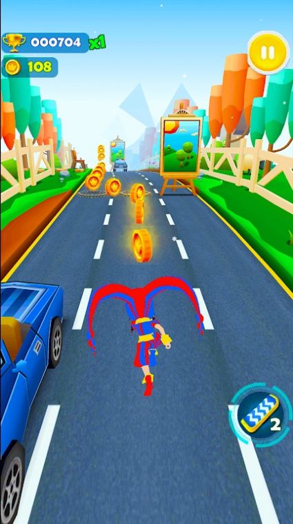 马戏团飞人跑酷(Circus Pomni Runner)图1