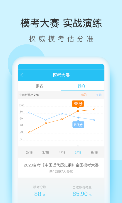自考万题库app图1